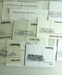 Konvolut Märklin H0 verschiedene Bedienungsanleitungen siehe Foto CK9700 o.