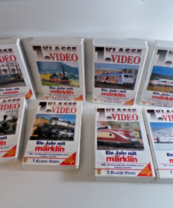 Konvolut Märklin Videokasetten 8 Stück siehe Foto in OVP PK2684