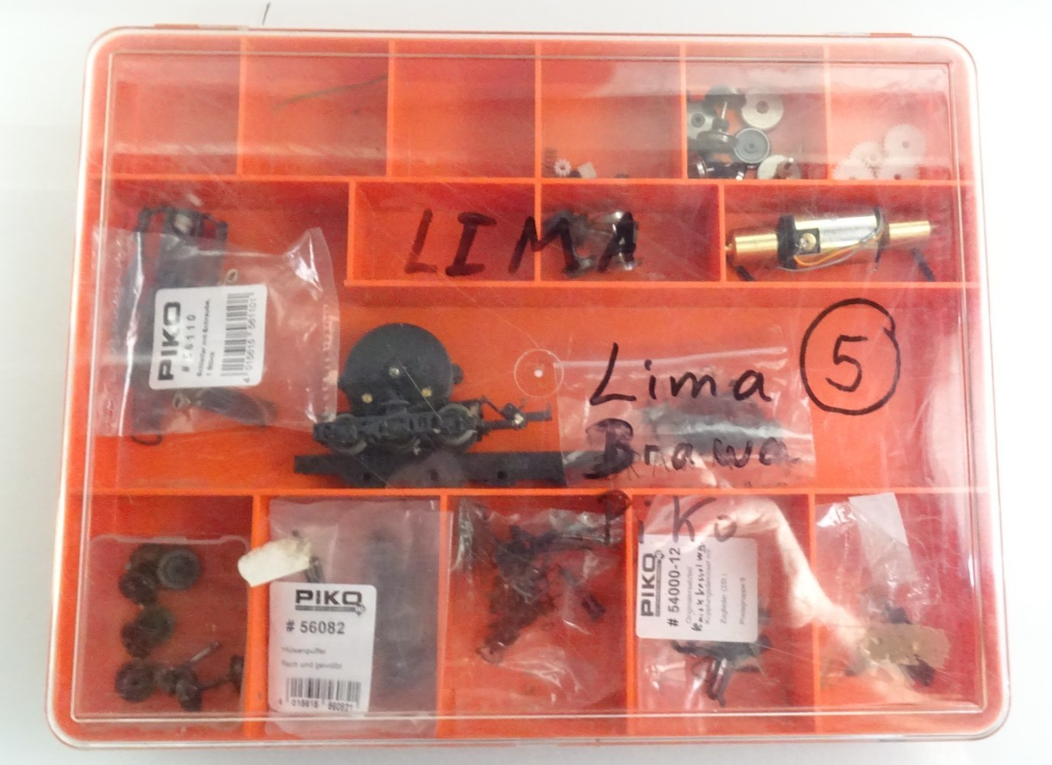 Konvolut Piko Brawa etc. Kleinteile siehe Foto PK3027 o.