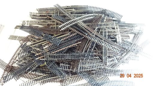 Konvolut Spur H0 Gleis Roco Fleischmann Piko ca. 150tlg. siehe Foto CK7905 o.