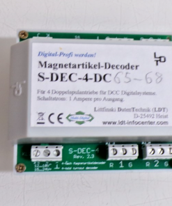 LDT S-DEC-4-DC Magnetartikel-Decoder mit Gehäuse siehe Foto PK2862 o.