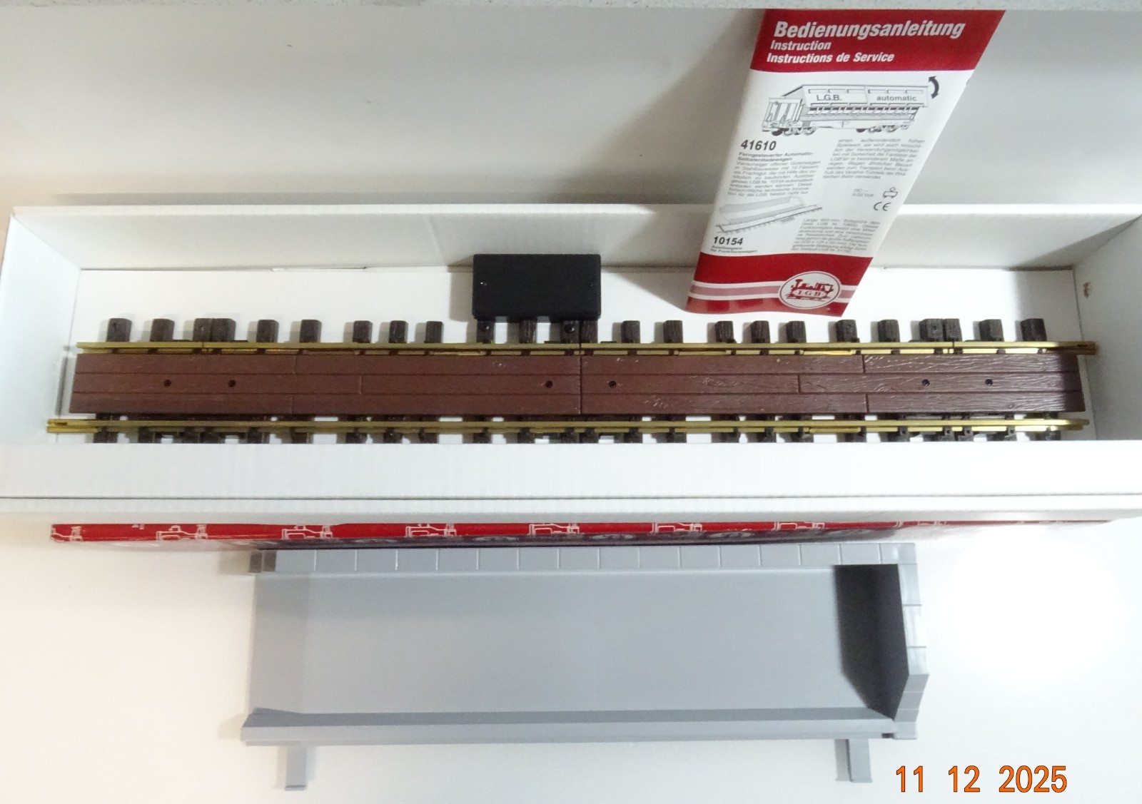 LGB Spur G 10154 Auslöseanlage für Funktionswagen siehe Foto in OVP PK2999