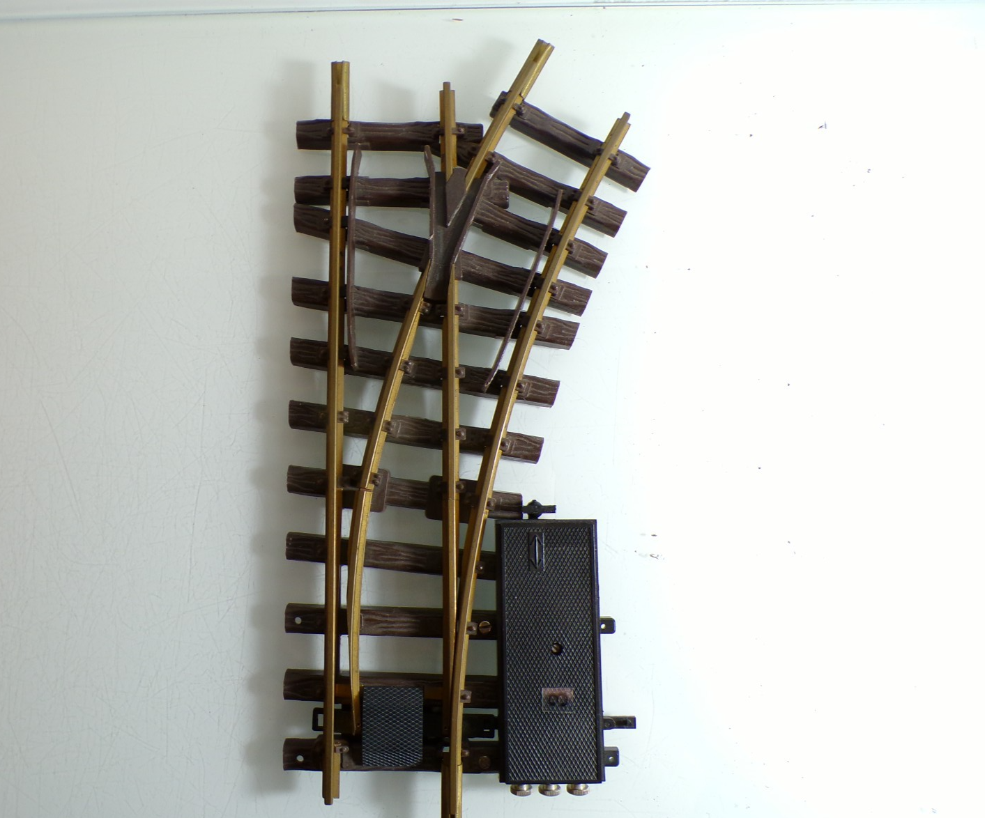 LGB Spur G 1200 Weiche rechts mit Antrieb siehe Foto in OVP PK2320 – Bild 3