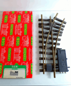 LGB Spur G 1200 Weiche rechts mit Antrieb siehe Foto in OVP PK2320