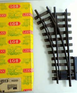 LGB Spur G 1210 Weiche links mit Antrieb siehe Foto in OVP PK2318