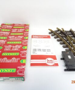 LGB Spur G 1215 Weiche links mit Antrieb siehe Foto in OVP PK107