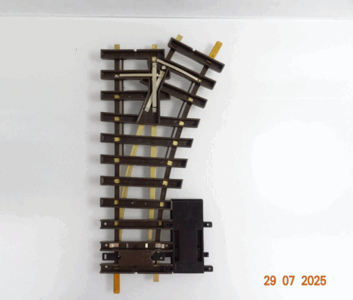 LGB Spur G 1215 Weiche links mit Antrieb siehe Foto in OVP PK99 – Bild 4