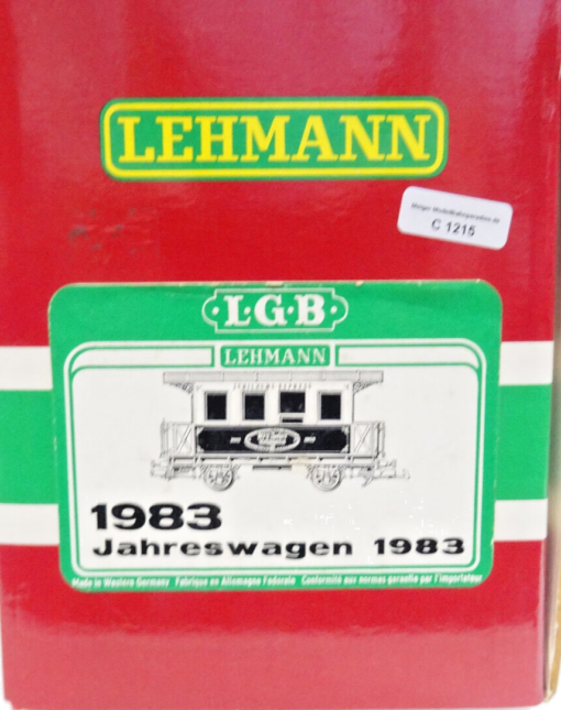 LGB Spur G 1983 Personenwagen Jahreswagen 1983 in OVP C1215 – Bild 4