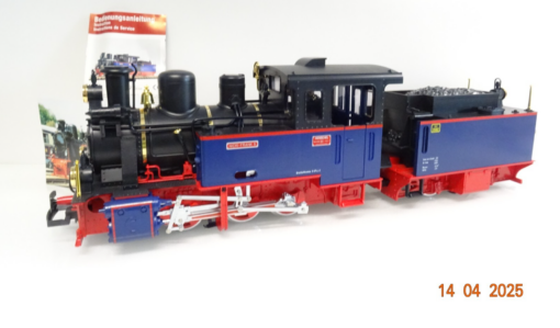 LGB Spur G 20261 Dampflok Nicki & Frank S neuwertig in OVP JL55