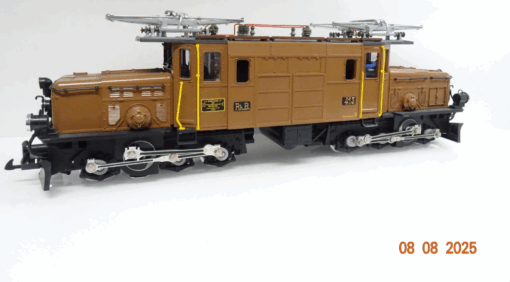 LGB Spur G 2040 Schweiz E-Lok Ge 6/6 Krokodil braun der RhB in OVP JL2207 – Bild 5