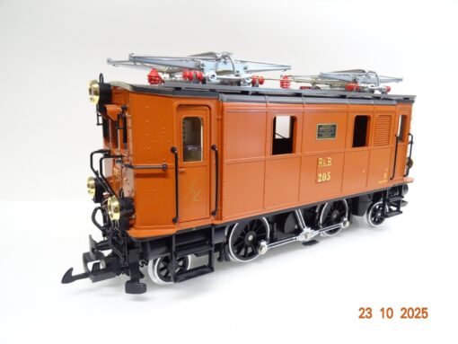 LGB Spur G 2045 Schweiz E-Lok Ge 2/4 205 der RhB in OVP JL3809 – Bild 3
