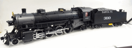 LGB Spur G 20872 US Dampflok Mikado Santa Fe Digital Sound in OVP JL2236