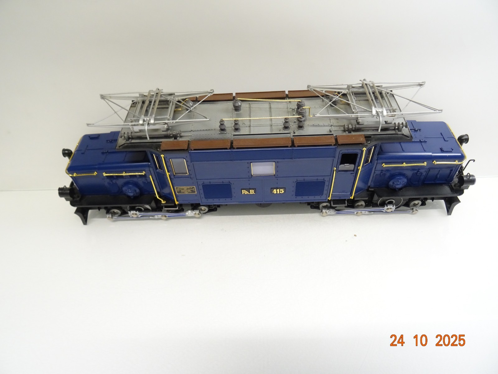 LGB Spur G 24402 Schweiz E-Lok Ge 6/6 Krokodil RhB Digital Sound in EVP JL3823 – Bild 5