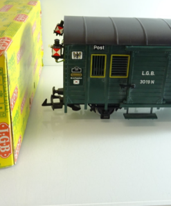 LGB Spur G 3019 N Post Gepäckwagen mit Schlusslicht siehe Foto in OVP PK811