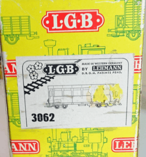 LGB Spur G 3062 Personenwagen vierachsig grün Beleuchtet s. Foto in OVP CK8552 – Bild 7
