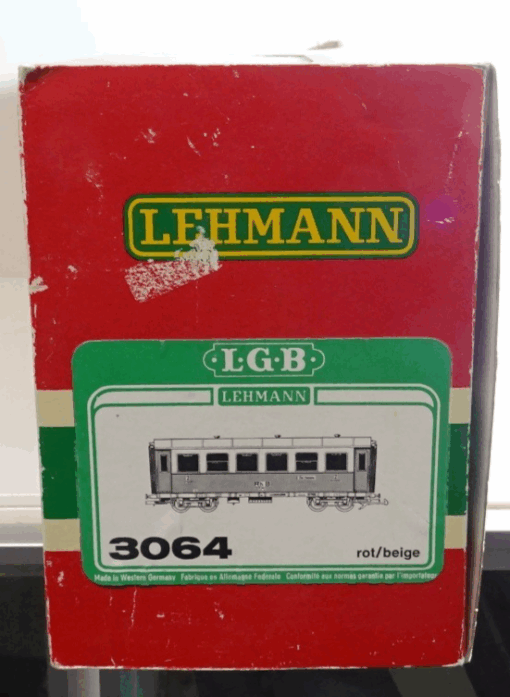 LGB Spur G 3064 Personenwagen der Rh B 2.Klasse siehe Foto in OVP PK1039 – Bild 6