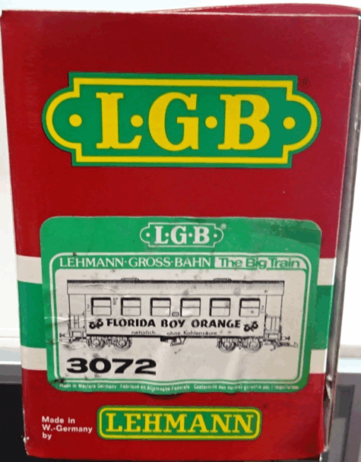 LGB Spur G 3072 Personenwagen 2.Kl DB Han 109 "Florida Boy" in OVP PK152 – Bild 6