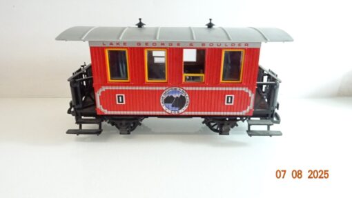 LGB Spur G 3306 US PERSONENWAGEN LAKE GEORGE & BOULDER siehe Foto PK419 o.