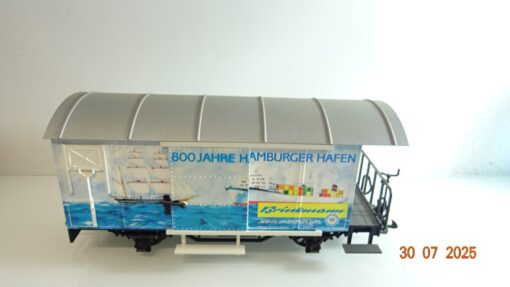 LGB Spur G 4028 HH Güterwagen Brinkmann "800 Jahre Hamburger Hafen" PK125 – Bild 3