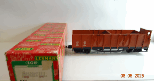 LGB Spur G 4062 4-Achser Hochbordwagen ÖBB mit BHs siehe Foto in OVP CK8091