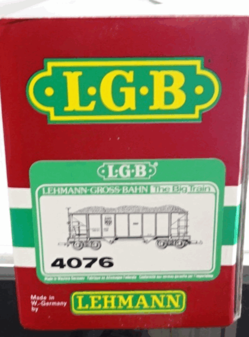 LGB Spur G 4076 East Broad Top 2 Bay Hopper Car mit Kohleladung in OVP PK169 – Bild 6
