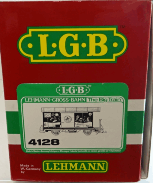 LGB Spur G 4128 Gedeckter Güterwagen Graines Montreux in OVP PK211 – Bild 6