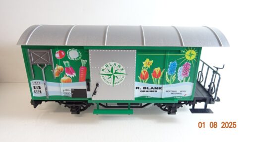 LGB Spur G 4128 Gedeckter Güterwagen Graines Montreux in OVP PK211