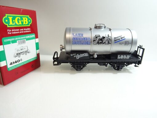 LGB Spur G 41400 Spring Wassertank Lake George & Boulder neuwertig in OVP TF212