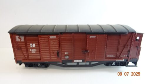 LGB Spur G 4263 Gedeckter Güterwagen mit Bremserhaus siehe Foto in OVP CK9501 – Bild 3
