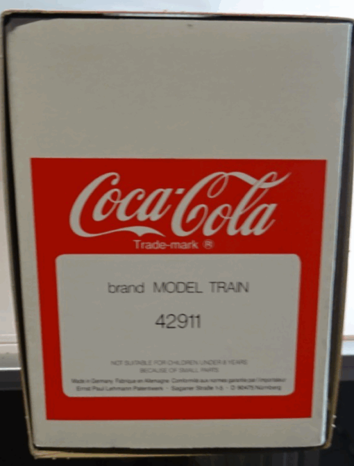 LGB Spur G 42911 Gedeckter Güterwagen Coca Cola in OVP PK139 – Bild 6