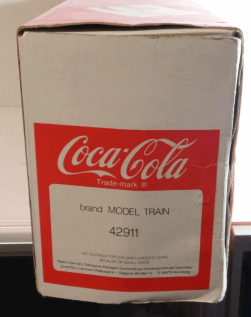 LGB Spur G 42911 Gedeckter Güterwagen Coca Cola in OVP PK1424 – Bild 6