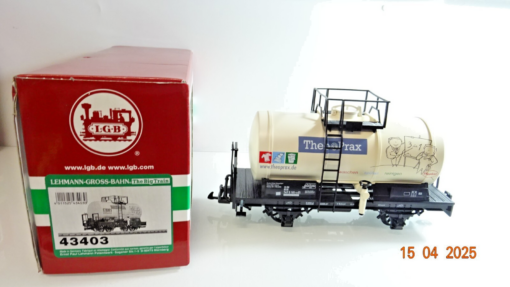 LGB Spur G 43403 DB Kesselwagen Henkel Theo Prax neuwertig in OVP CK7519