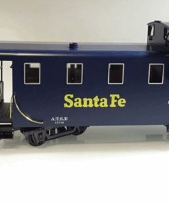 LGB Spur G 43710 US Güterzug-Begleitwagen Santa Fe neuwertig in OVP TF226