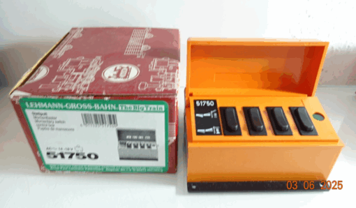 LGB Spur G 51750 Stellpult Momenttaster orange in OVP CK8621