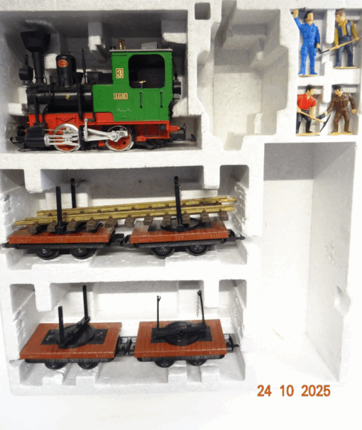 LGB Spur G 71968 Startpackung mit Güterzug und Figuren in OVP JL3826
