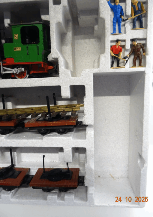 LGB Spur G 71968 Startpackung mit Güterzug und Figuren in OVP JL3826 – Bild 7