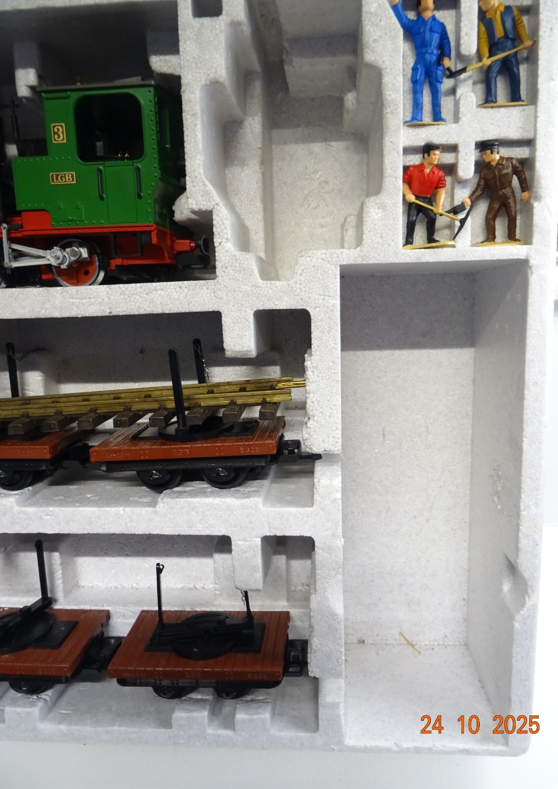 LGB Spur G 71968 Startpackung mit Güterzug und Figuren in OVP JL3826 – Bild 7