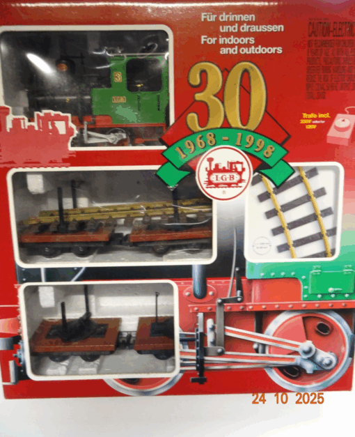 LGB Spur G 71968 Startpackung mit Güterzug und Figuren in OVP JL3826 – Bild 8