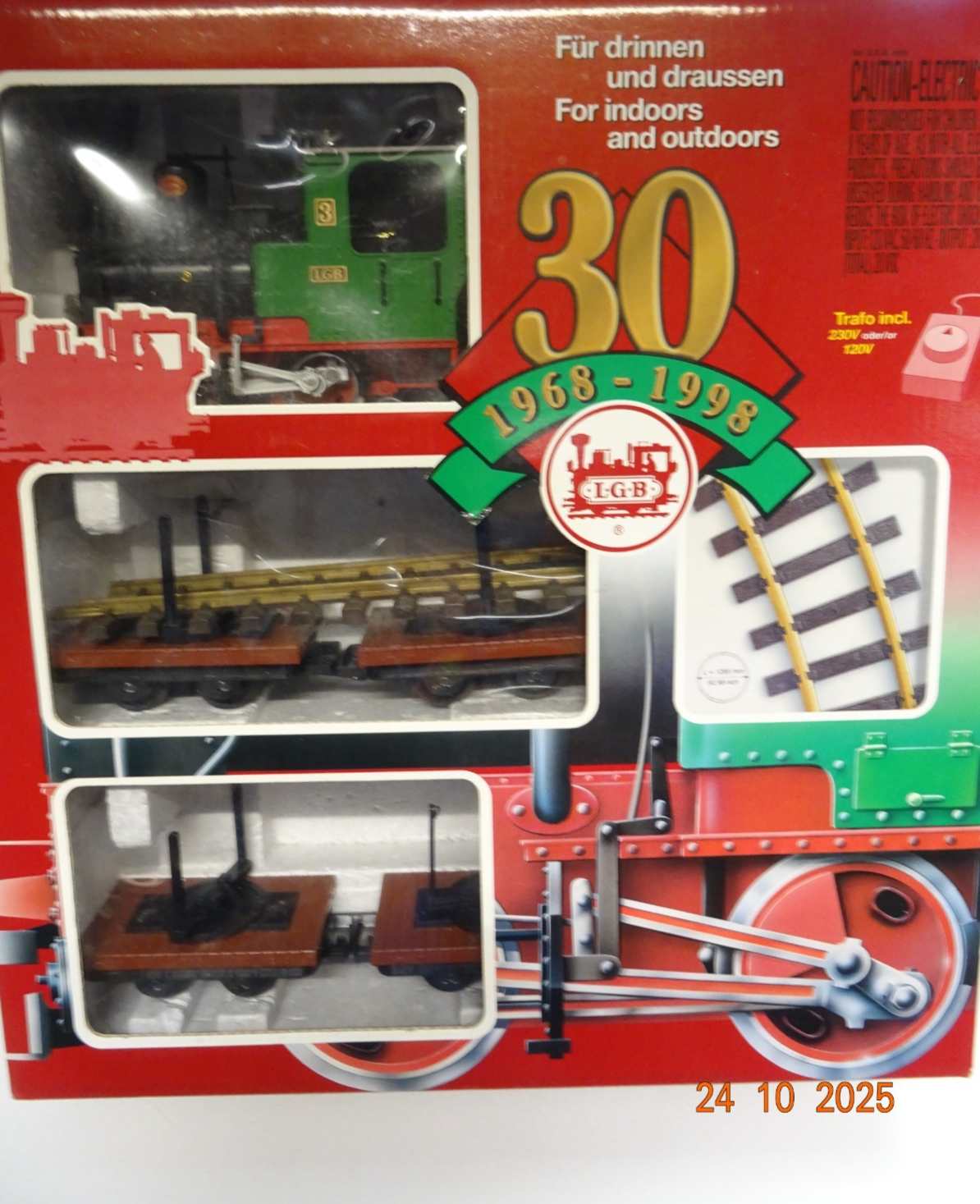 LGB Spur G 71968 Startpackung mit Güterzug und Figuren in OVP JL3826 – Bild 8