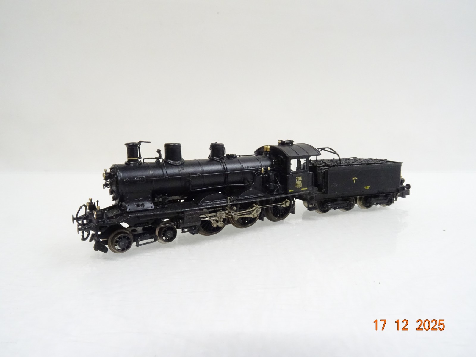 Lemaco N 010 Schweiz Dampflok A 3/5 705 der SBB in OVP JL5191 – Bild 3