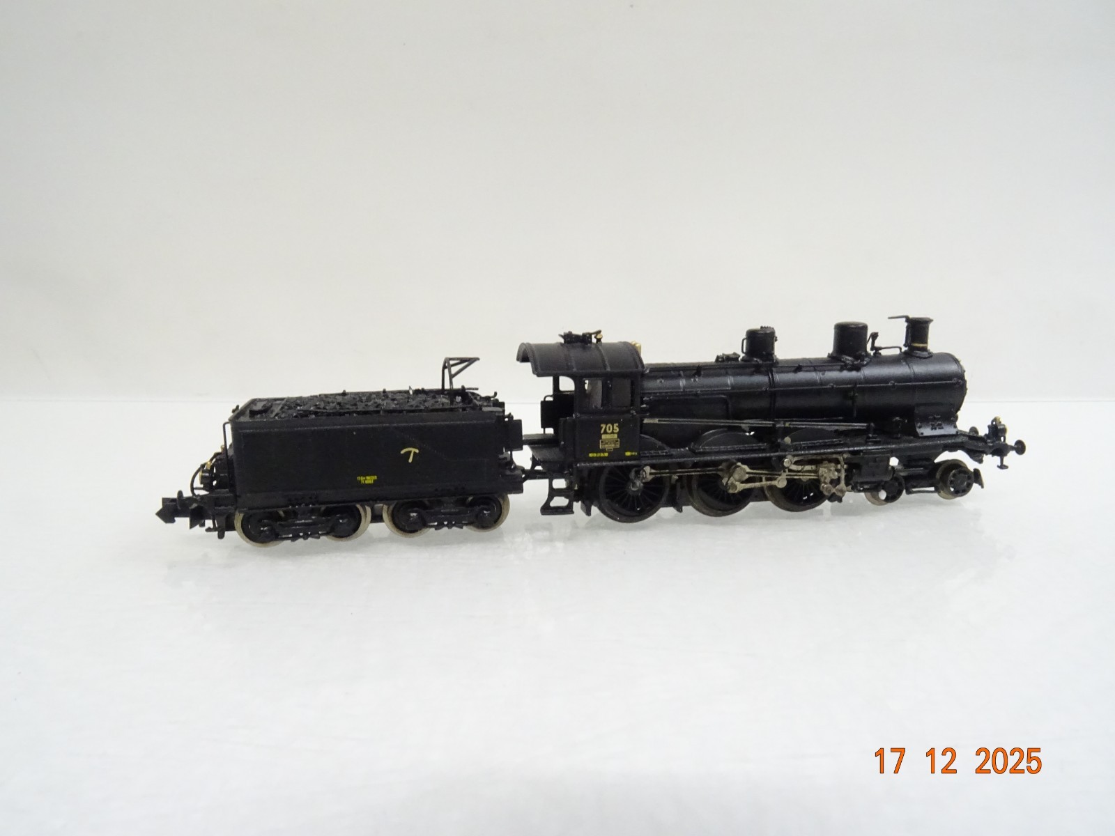 Lemaco N 010 Schweiz Dampflok A 3/5 705 der SBB in OVP JL5191 – Bild 4