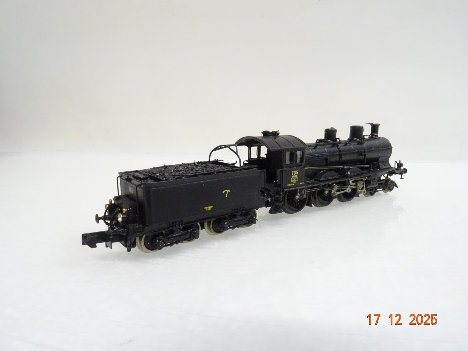 Lemaco N 010 Schweiz Dampflok A 3/5 705 der SBB in OVP JL5191 – Bild 5