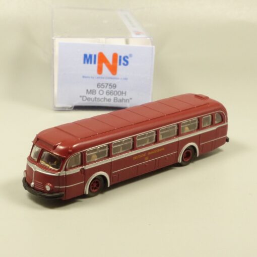 Lemke Minis 1:160 65759 MB O 6600H Überlandbus Deutsche Bahn in OVP EX6188