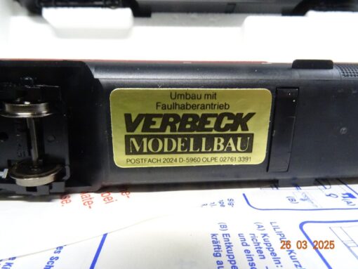 Liliput H0 126 03 2 Dieseltriebzug 3tlg. VT 06 106 der DB in OVP LE9724 – Bild 3