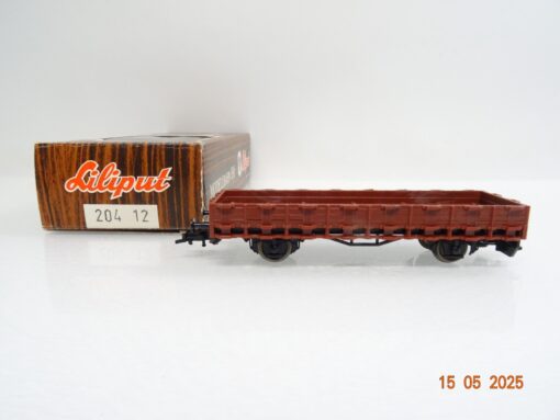 Liliput H0 20412 Niederbordwagen in OVP PR7672