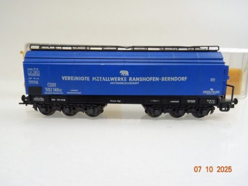Liliput H0 240 Silowagen Ver. Metallwerke Ranshofen der ÖBB in OVP BH424 – Bild 3