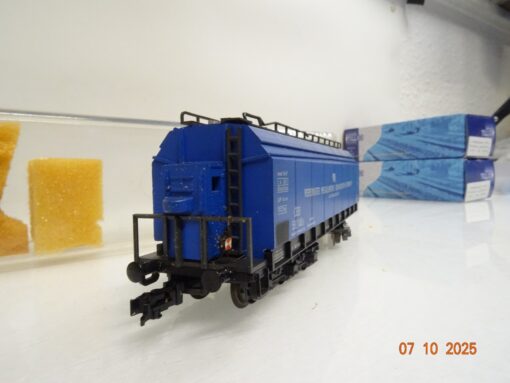 Liliput H0 240 Silowagen Ver. Metallwerke Ranshofen der ÖBB in OVP BH424 – Bild 6