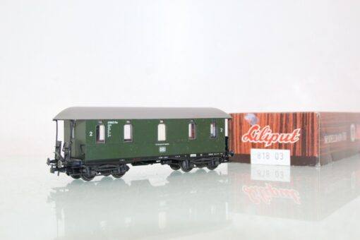 Liliput H0 818 03 Personenwagen 2.Kl. der DB in OVP LW460