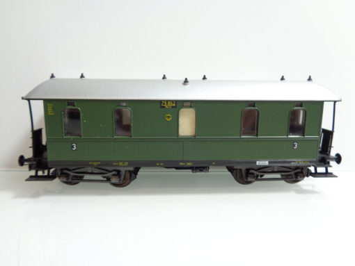 Liliput H0 819 02 AC Langenschwalber Personenwagen 3.Kl. der DR in OVP JD3663 – Bild 3
