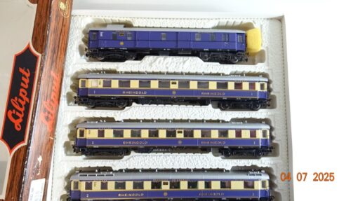 Liliput H0 820 Rheingoldzug Set der DRG in OVP PR8861 – Bild 3